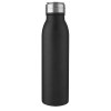 Bouteille de sport Harper 700 ml en acier inoxydable avec boucle métallique