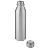 Bouteille de sport Harper 700 ml en acier inoxydable avec boucle métallique