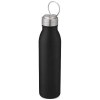 Bouteille de sport Harper 700 ml en acier inoxydable avec boucle métallique