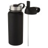 Bouteille de sport isotherme Supra 1 l avec couche de cuivre et 2 couvercles
