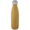 Bouteille isotherme Cove 500 ml en acier inoxydable imitation bois