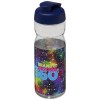 Bouteille de sport H2O Active® Base Tritan™ de 650 ml à couvercle à clapet