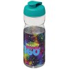 Bouteille de sport H2O Active® Base Tritan™ de 650 ml à couvercle à clapet