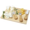 Plateau à fromage et ustensiles Ement en bambou