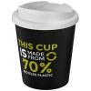 Gobelet recyclé Americano® Espresso Eco de 250 ml avec couvercle anti-déversement
