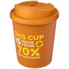 Gobelet recyclé Americano® Espresso Eco de 250 ml avec couvercle anti-déversement