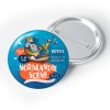 Badge button métal