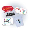 Badge PVC rigide