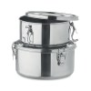 ELLES - Set de 2 boîtes en inox