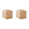 AUDIO SET - 2 haut parleurs sans fil bambou