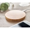 RUNDO + - Chargeur sans fil rond bambou