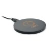 RUNDO + - Chargeur sans fil rond bambou