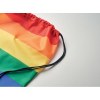 BOW - Sac à cordon arc-en-ciel RPET