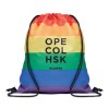 BOW - Sac à cordon arc-en-ciel RPET
