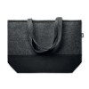DUO INDICO - Sac shopping en feutre RPET