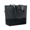 DUO INDICO - Sac shopping en feutre RPET