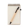 SONORABAM - Set de bloc-notes A6 en bambou