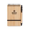 SONORABAM - Set de bloc-notes A6 en bambou