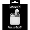 SHOGANAI - ÉCOUTEURS PREMIUM SANS FIL BLUETOOTH BLANC