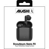 SHOGANAI - ÉCOUTEURS PREMIUM SANS FIL BLUETOOTH NOIR