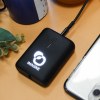 RAITO - BATTERIE DE SECOURS ULTRA SLIM RETRO-ÉCLAIRÉE 10 000 MAH NOIR
