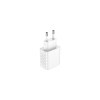 KAKUSHIN - PRISE SECTEUR GAN 20W USB TYPE-C PD + USB-A QC3.0 - BLANC