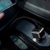 TABO - TURBO CAC 2USB CHARGE RAPIDE NOIR