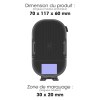 YUDOSHA - SUPPORT VOITURE AVEC CHARGE RAPIDE SANS FIL 15W ET 2 SYSTÈMES DE FIXATION