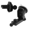 YUDOSHA - SUPPORT VOITURE AVEC CHARGE RAPIDE SANS FIL 15W ET 2 SYSTÈMES DE FIXATION