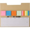 Semainier avec stylo et papiers repositionnables Lipa