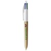 BIC® 4 Couleurs Wood Style