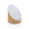 Enceinte 5W en bamboo avec chargeur sans fil 15W Ovate