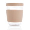 Verre 360ml avec couvercle et manchon en silicone Ukiyo