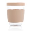Verre 360ml avec couvercle et manchon en silicone Ukiyo
