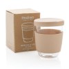 Verre 360ml avec couvercle et manchon en silicone Ukiyo