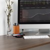 Chargeur 10W et plante dépolluante de bureau (Stock)