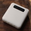 HEIHO - BATTERIE DE SECOURS AVEC 4 CABLES - 10 000 MAH BLANC