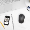 CHUZUMO - SOURIS ÉCO SANS FIL DOUBLE DONGLE (USB-A + USB-C)