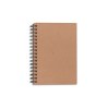 Cahier à spirale en papier semences