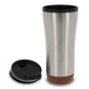 Mug double paroi avec base en liège 480ml