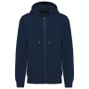 Sweat-shirt french terry écoresponsable zippé à capuche unisexe