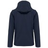 Veste Softshell 3 couches à capuche avec manches amovibles unisexe