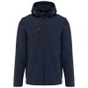 Veste Softshell 3 couches à capuche avec manches amovibles unisexe