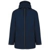 Veste à capuche avec doublure en micropolaire unisexe