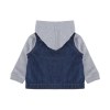Veste en jean à capuche enfant