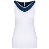 Débardeur de padel bicolore femme