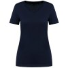 T-shirt Supima® col V manches courtes femme
