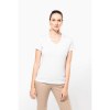 T-shirt Supima® col V manches courtes femme