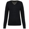 Pull Mérinos col V femme