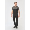 T-shirt bicolore écoresponsable manches courtes unisexe